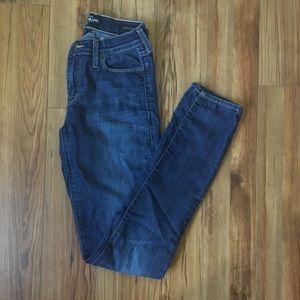Low-Rise Lucky Brand Skinny Jeans